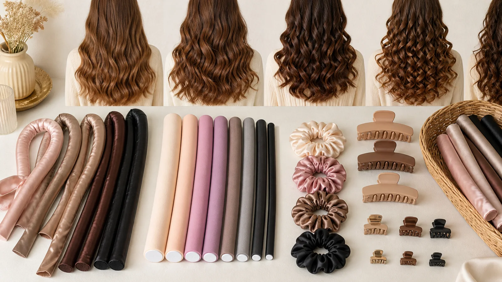 ヒートレスカーラーの選び方 太さ・長さ・就寝姿勢で選ぶ